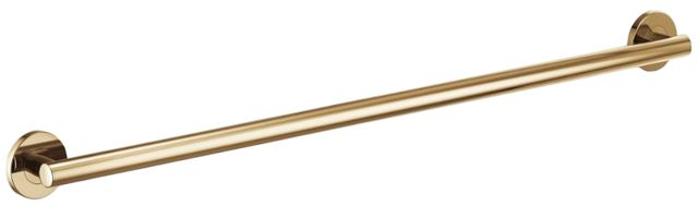 Brizo Brilliance® Polished Gold 42" Linear Round Grab Bar-0
