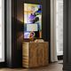Harp & Finial® Ryan Dark Walnut Cabinet-1