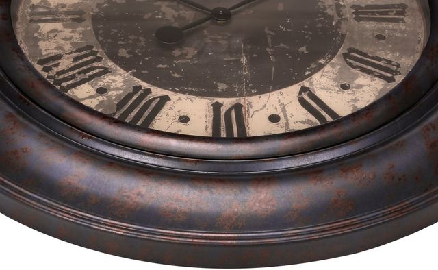 Monarch Specialties Inc. Brown 30" Wall Clock-0