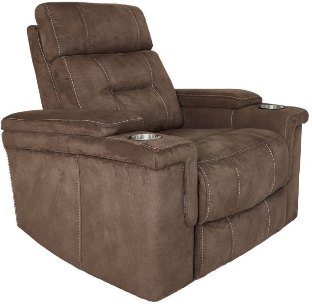 Parker House® Diesel Cobra Brown Power Recliner-0