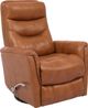 Parker House® Gemini Butterscotch Manual Swivel Glider Recliner-0