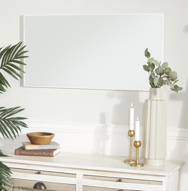 Deco Marche White 36" Wall Mirror-4