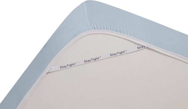 Tempur-Pedic® 4-Piece Sleepy Blue Rayon Full Sheet Set-4
