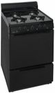 Premier 24" Black Freestanding Gas Range-2