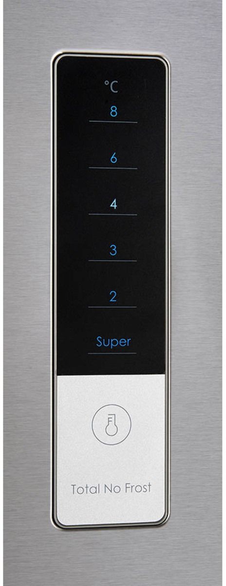 Moffat® 10.9 Cu. Ft. Stainless Steel Counter Depth Bottom Freezer Refrigerator-4