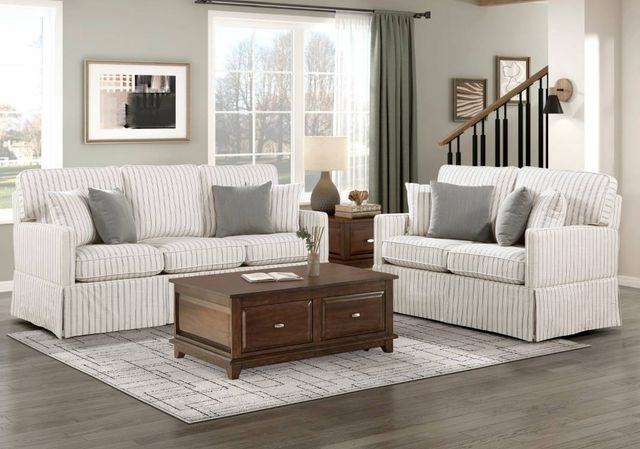 Homelegance® Hampstead White Sofa-1