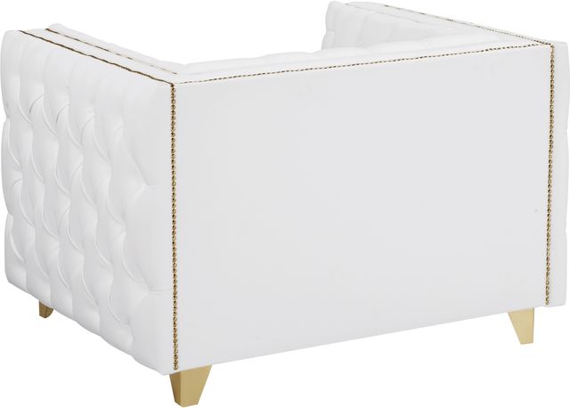 Meridian Furniture Michelle White Faux Leather Chair-2