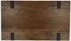 Dovetail Furniture Celestino Brown Coffee Table-3