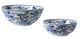 A & B Home Blue/White Decorative Ceramic Bowls -0