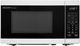 Sharp® 0.7 Cu. Ft. 700W White Countertop Microwave-0