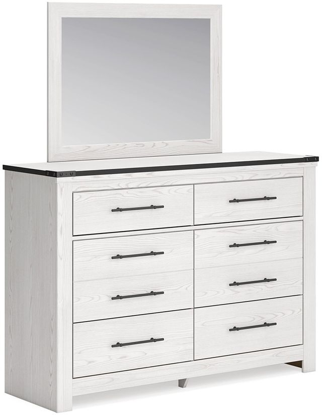 Signature Design by Ashley® Schoenberg White Dresser and Mirror-0