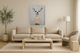 Classy Living Contemplative Glamorous Pup in Pearls Wall Art-1
