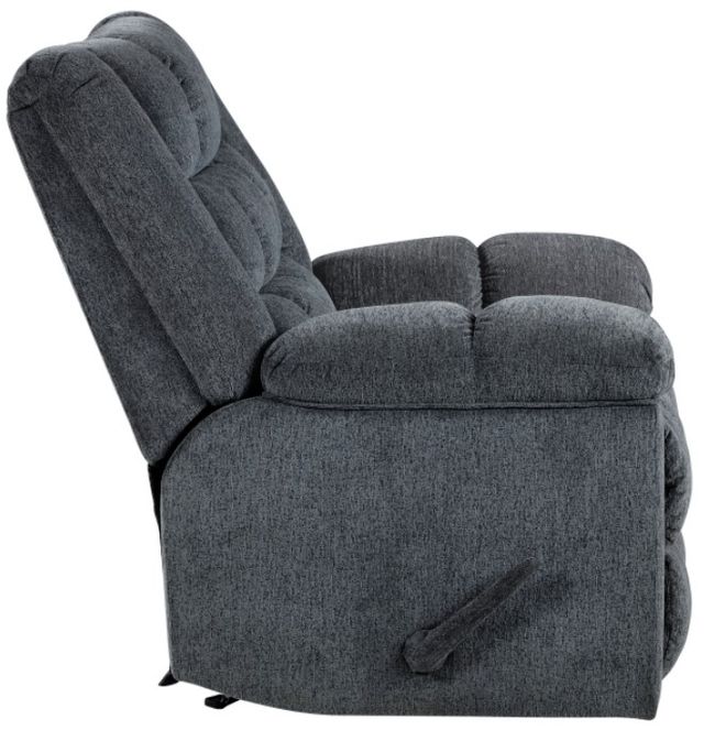 Homelegance® Baldwin Gray Rocker Manual Recliner-3