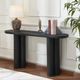 Renwil® Dayna Sandblasted Black Console Table-1