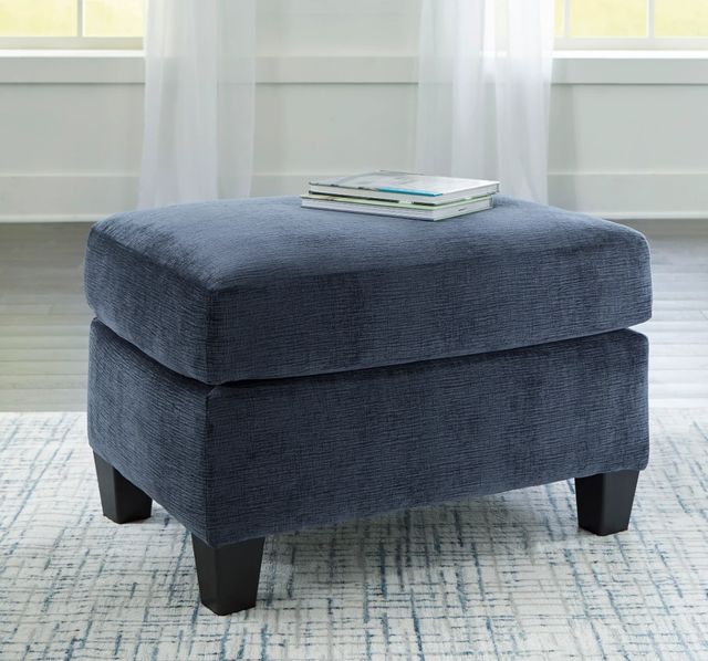 Benchcraft® Amity Bay Ink Ottoman-3