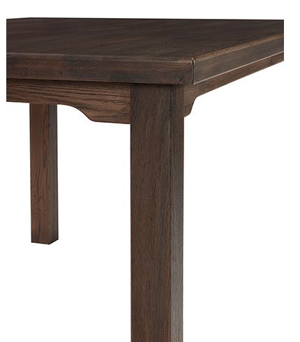 Artisan & Post by Vaughan-Bassett Dovetail Aged Gray 60'' Friendship Dining Table-2