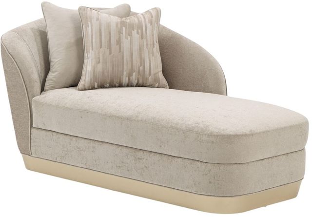 Michael Amini® La Rachelle Medium Champagne Chaise-0