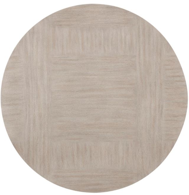 Homelegance® Lofton Light Gray Round Dining Table with White Base-3