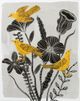 Stylecraft Birds in My Garden I Black/White/Yellow Wall Art-1
