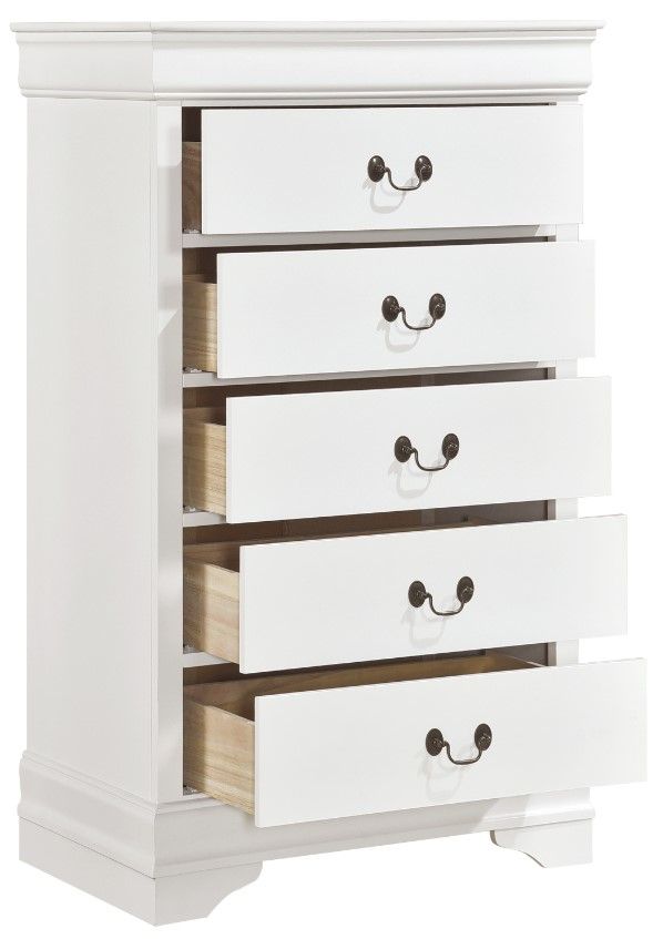 Homelegance® Mayville White Chest-3