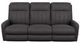 La-Z-Boy® Finley Chocolate Leather Manual Wall Reclining Sofa-1