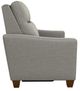 La-Z-Boy® Quinault Gray Power Reclining Chair with Headrest-3