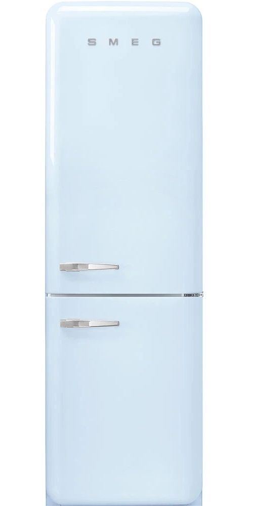 Smeg 50's Retro Style Aesthetic 11.7 Cu. Ft. Pastel Blue Bottom Freezer Refrigerator-0