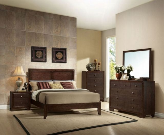 ACME Furniture Madison Espresso California King Panel Bed-1