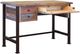International Furniture Direct Antique Brown Writing Desk-0