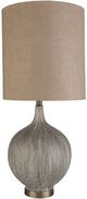 Surya Drake Charcoal Table Lamp-0