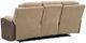 Signature Design by Ashley® Mixed Motion Brownstone Power Reclining Sofa with Adjustable Headrest-3