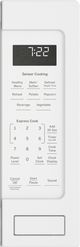 GE Profile™ 2.2 Cu. Ft. White Countertop Sensor Microwave-1