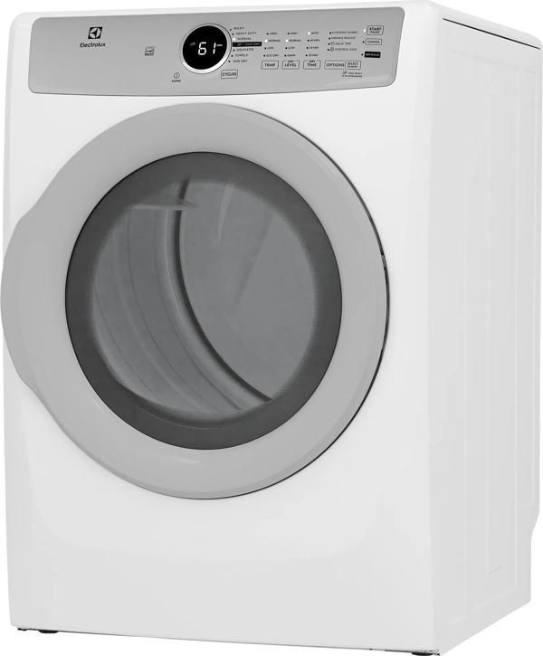 Electrolux 8 Cu. Ft. White Front Load Electric Dryer-3