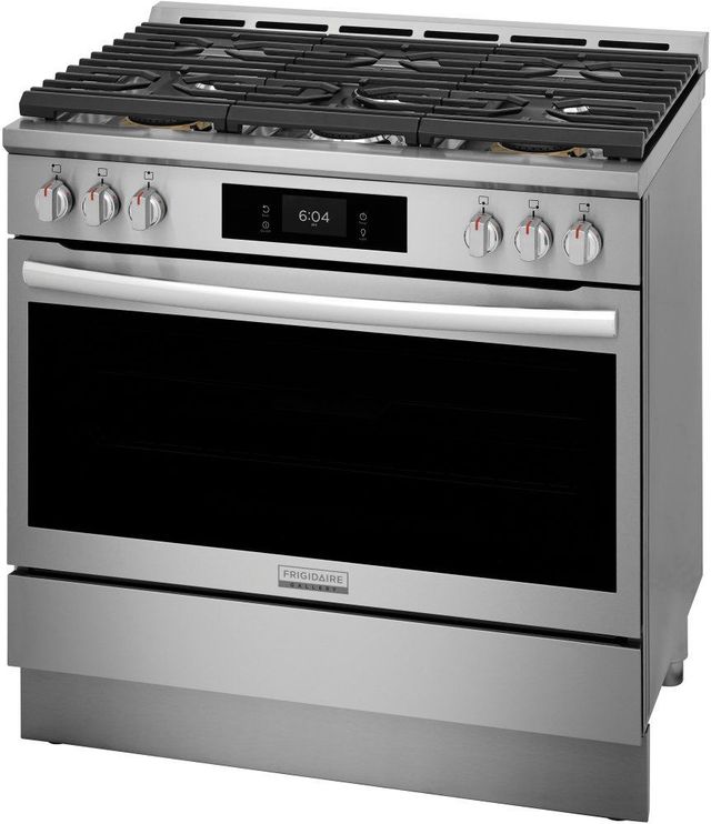 Frigidaire Gallery® 36" Smudge-Proof® Stainless Steel Freestanding Natural Gas Range-2