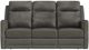 Flexsteel® Maxwell Cinder Power Reclining Sofa with Power Headrests and Lumbar-2
