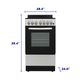 Element® 20" Stainless Steel Freestanding Electric Range-2
