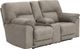 Benchcraft® Cavalcade Slate Reclining Loveseat with Console-0