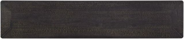 Hooker® Furniture Big Sky Charred Timber Turned Leg Sofa Table-2