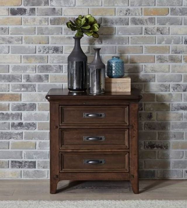 Liberty Furniture Saddlebrook Tobacco Nightstand-7