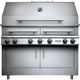 Kalamazoo™ Hybrid Fire K1000HB 4-Burner Marine-Grade Stainless Steel Built-In Bulk Liquid Propane Grill-0