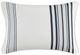 Olliix by Madison Park Newport Black 14x20" Printed Stripe 3M Scotchgard Outdoor Oblong Pillow-0