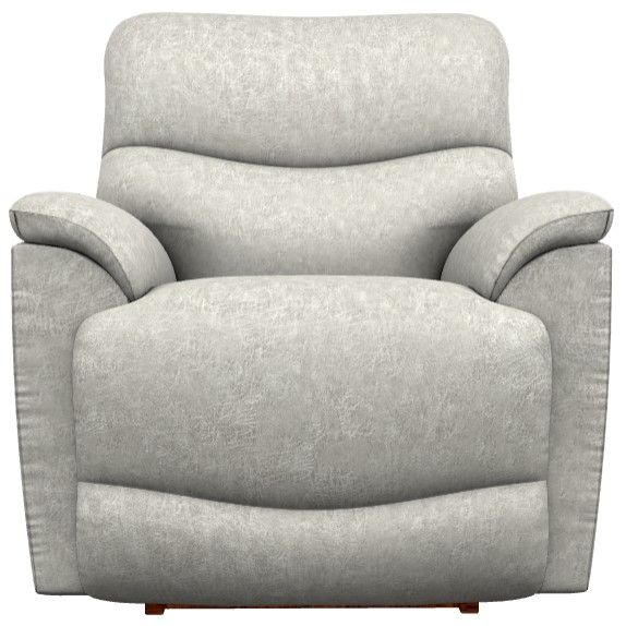 La-Z-Boy® Trouper Dove Power Rocking Recliner with Headrest-1