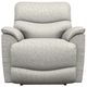 La-Z-Boy® Trouper Dove Power Rocking Recliner with Headrest-1