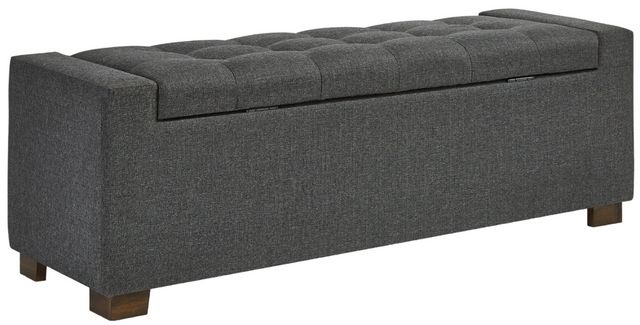 Signature Design by Ashley® Cortwell Gray Storage Bench-2