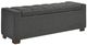 Signature Design by Ashley® Cortwell Gray Storage Bench-1