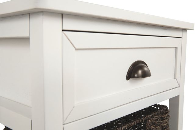 Signature Design by Ashley® Oslember White Accent Table-3