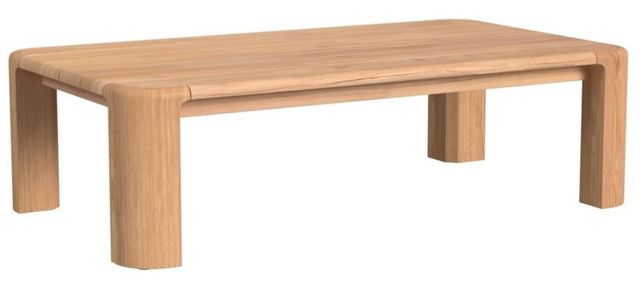 Sunset West Natural Teak Outdoor Coffee Table-0