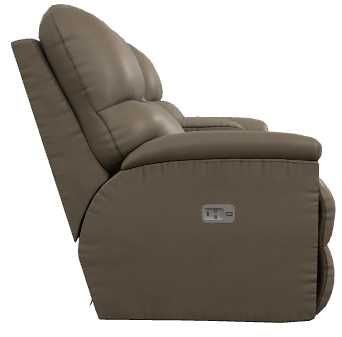 La-Z-Boy® Trouper Marble Power Reclining Loveseat with Console and Headrest-2