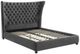TOV Furniture Sassy Grey Velvet Queen Bed-0
