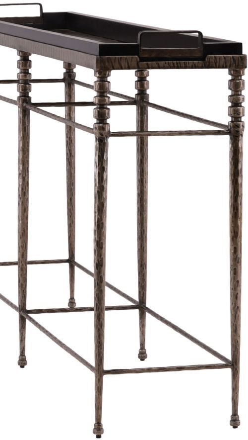 Furniture Classics Goodall Warm Natural Console with Iron Base-4